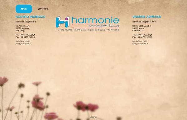 Vorschau von www.harmonie.it, Harmonie Project GmbH