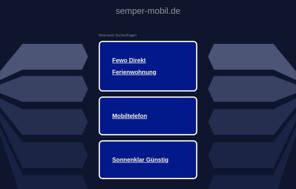 Vorschau von www.semper-mobil.de, Semper Mobil e.K.