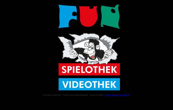 Vorschau von www.fun-video-spielothek.de, Fun-Video-Spielothek