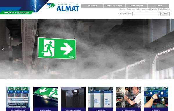 Vorschau von www.almat.ch, ALMAT AG