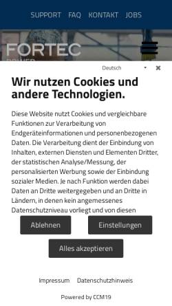 Vorschau der mobilen Webseite www.autronic.de, Autronic Steuer- und Regeltechnik GmbH & Co.