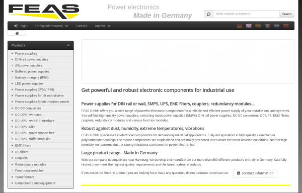 FEAS Fabrikation Elektrischer Anlagen und Systeme GmbH