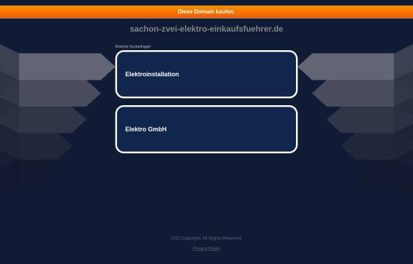 Vorschau von www.sachon-zvei-elektro-einkaufsfuehrer.de, ZVEI Elektro-Elektronik-Einkaufsführer
