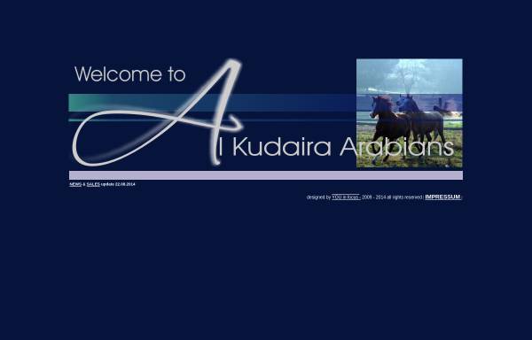 Vorschau von www.alkudaira.de, Al Kudaira Arabian Stud, Schwabach