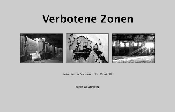 Vorschau von www.verbotene-zonen.de, Verbotene Zonen - Erkundungen im Industrieareal