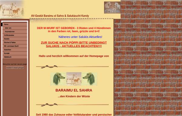 Vorschau von www.baraimu-el-sahra.de, Baraimu el Sahra