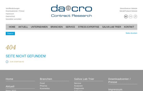 Vorschau von www.daacro.de, Neuropattern