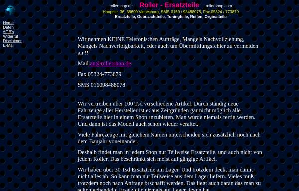 Vorschau von www.rollershop.de, Rollershop.de e.K.