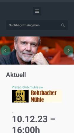 Vorschau der mobilen Webseite www.sigi-becker.de, Becker, Sigi