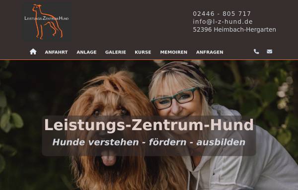 Vorschau von www.l-z-hund.de, Leistungs-Zentrum-Hund