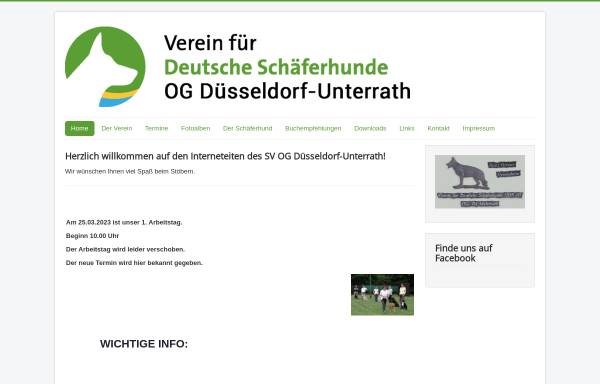 Vorschau von sv-duesseldorf.de, SV OG Düsseldorf - Unterrath