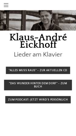 Vorschau der mobilen Webseite www.ka-eickhoff.net, Eickhoff, Klaus-André