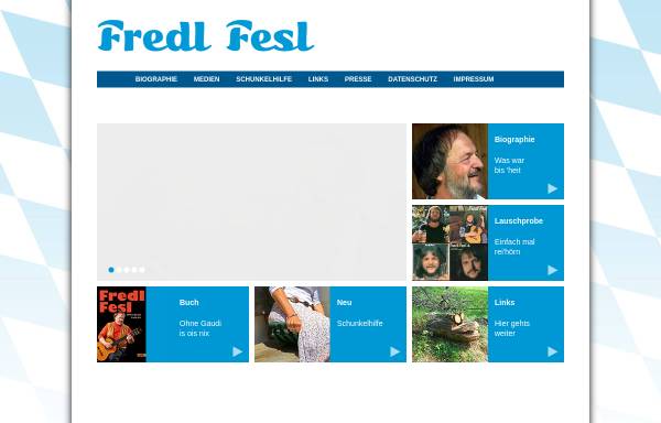 Vorschau von www.fredl-fesl.de, Fesl, Fred