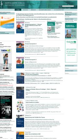 Vorschau der mobilen Webseite www.hippocampus.de, Hippocampus Verlag KG
