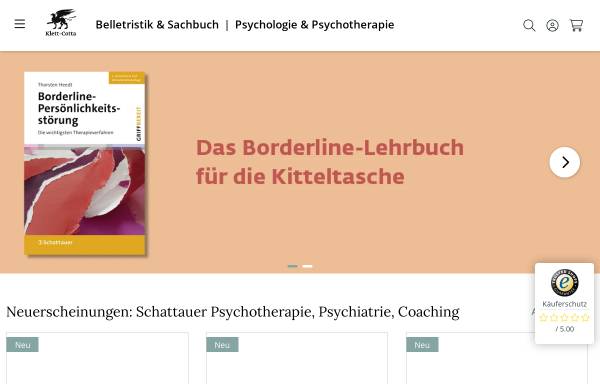 Vorschau von www.schattauer.de, Schattauer Verlag für Medizin