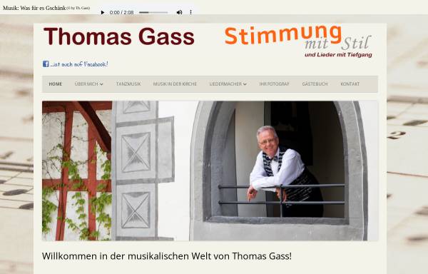 Vorschau von www.thomasgass.ch, Gass, Thomas