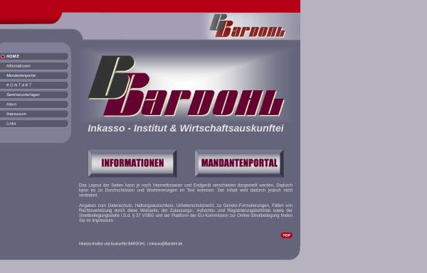 Vorschau von www.bardohl.de, Dipl.-jur. Björn Bardohl