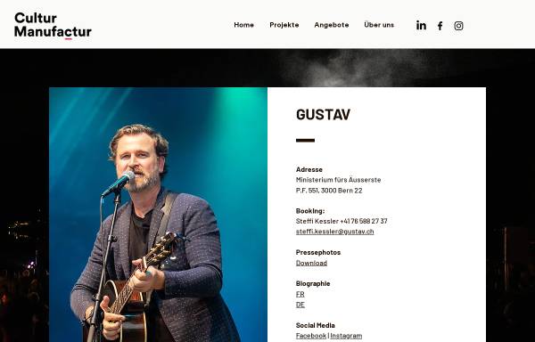 Vorschau von www.gustav.ch, gustav