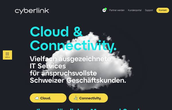 Vorschau von www.cyberlink.ch, Cyberlink AG