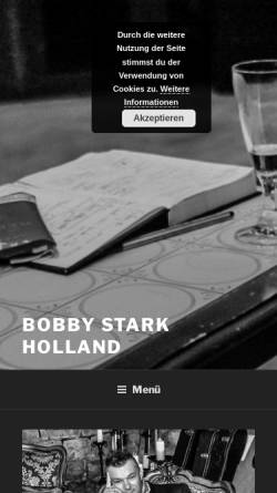 Vorschau der mobilen Webseite www.bobbystarkholland.de, Holland, Bobby Stark