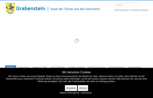 Vorschau von www.grebenstein.de, Grebenstein