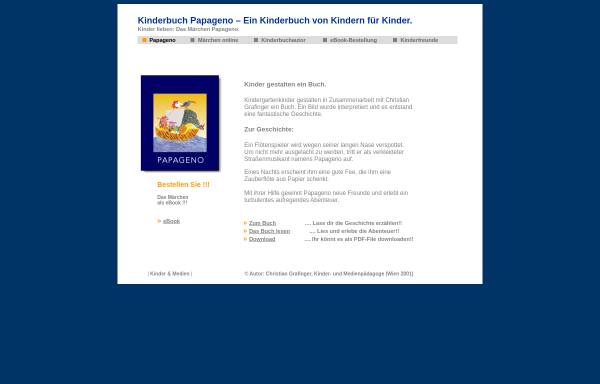 Vorschau von www.kinderbuch-papageno.com, Kinderbuch Papageno