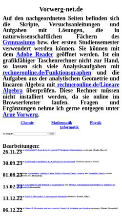 Vorschau der mobilen Webseite www.poenitz-net.de, Poenitz-Net: Mathematik, Chemie, Informatik