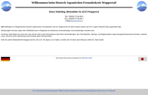 Deutsch-japanischer Freundeskreis Wuppertal
