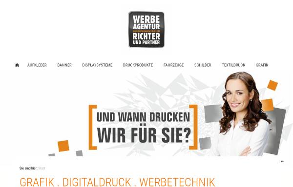 Vorschau von www.werbeagentur-richter.de, Werbeagentur Richter