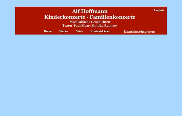 Vorschau von www.kinderkonzerte-hoffmann.eu, Hoffmann, Alf