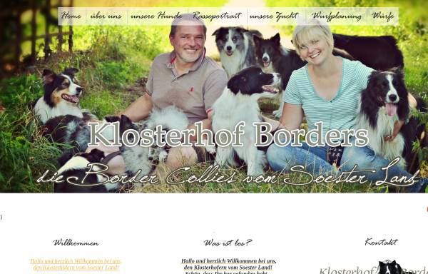 Vorschau von www.klosterhof-borders.de, Klosterhof-Borders