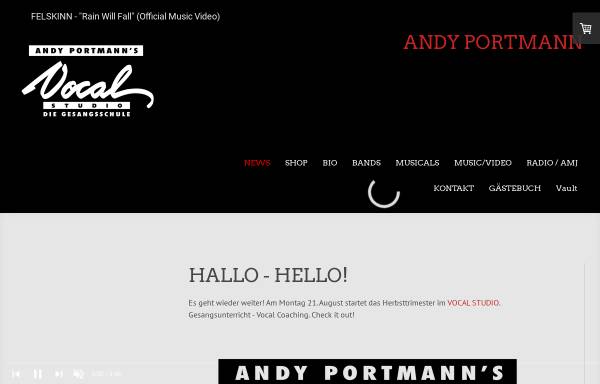 Vorschau von www.andyportmann.ch, Portmann, Andy