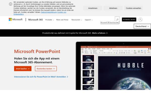 Vorschau von office.microsoft.com, Microsoft Office PowerPoint