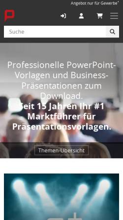 Vorschau der mobilen Webseite www.presentationload.de, Presentation Load
