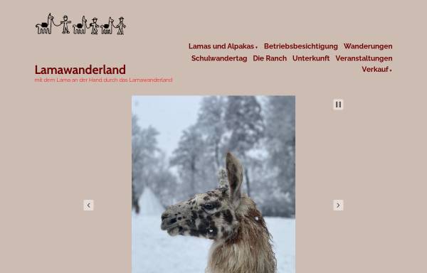 Vorschau von www.lamas.at, Lama Register Austria