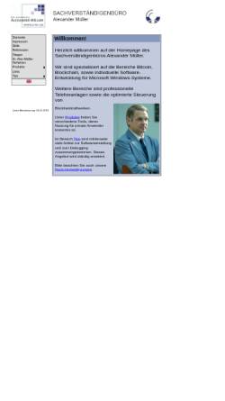 Vorschau der mobilen Webseite www.a-m-i.de, Alexander Müller Informatik
