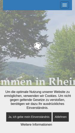 Vorschau der mobilen Webseite www.rheinbrohl.de, Rheinbrohl
