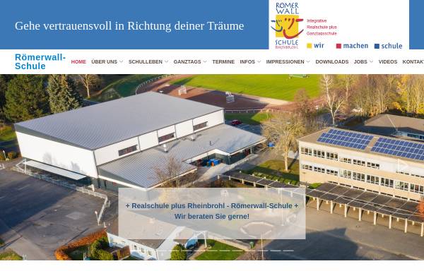 Vorschau von www.roemerwallschule.de, Römerwallschule - Realschule plus Rheinbrohl