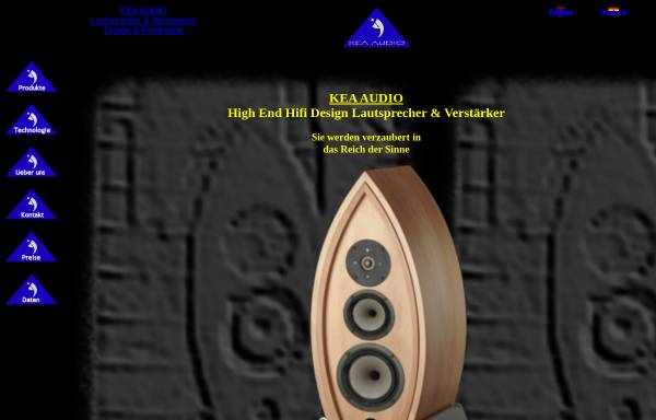 Vorschau von www.kea-audio.de, Kea Audio