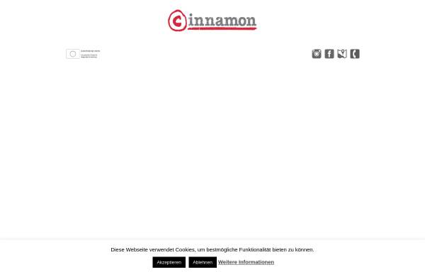 Vorschau von cinnamon.de, Cinnamon GmbH