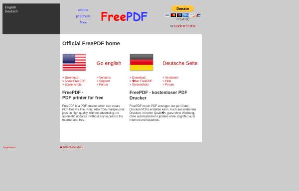 Vorschau von shbox.de, FreePDF