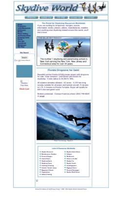 Vorschau der mobilen Webseite www.skydiveworld.com, Skydive World