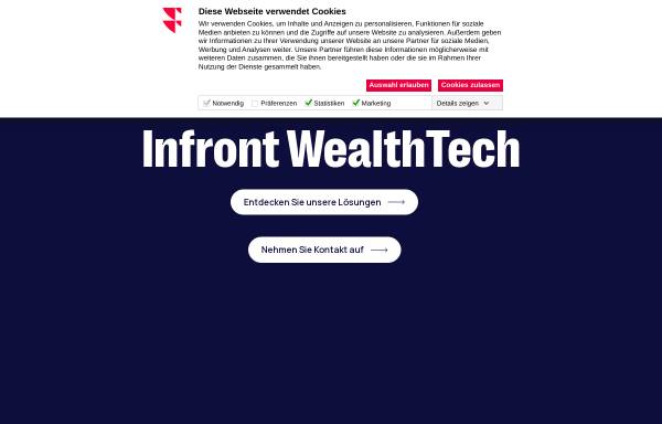 Vorschau von www.infrontfinance.com, vwd Vereinigte Wirtschaftsdienste AG