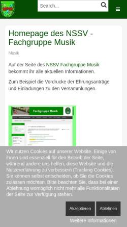 Vorschau der mobilen Webseite ksv-isenhagen-wittingen.de, Kreisschützenverband Isenhagen-Wittingen