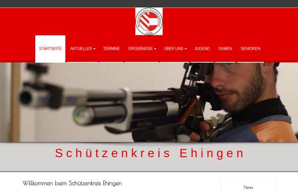 Vorschau von www.schuetzenkreis-ehingen.de, Schützenkreis Ehingen