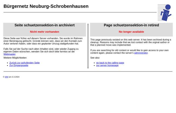 Vorschau von www.neusob.de, Sportschützensektion IN-Unsernherrn