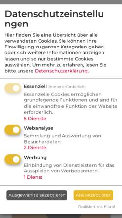 Vorschau der mobilen Webseite www.deutsche-versicherungsboerse.de, Deutsche-Versicherungsboerse.de by Friedel Rohde