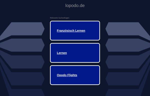 Vorschau von www.lopodo.de, Französische Grammatik