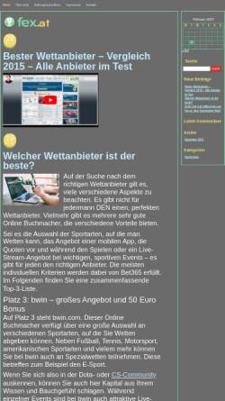 Vorschau der mobilen Webseite www.fex.at, Fex GmbH