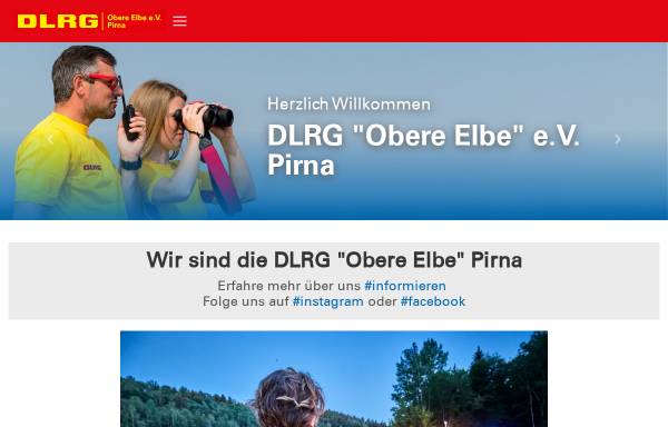 Vorschau von pirna.dlrg.de, DLRG Pirna